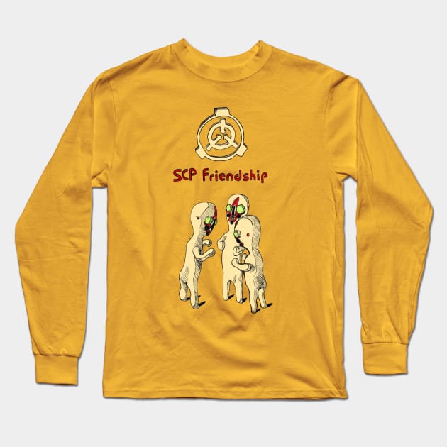 SCP Friendship Long Sleeve T-Shirt by TEPIN_ADN